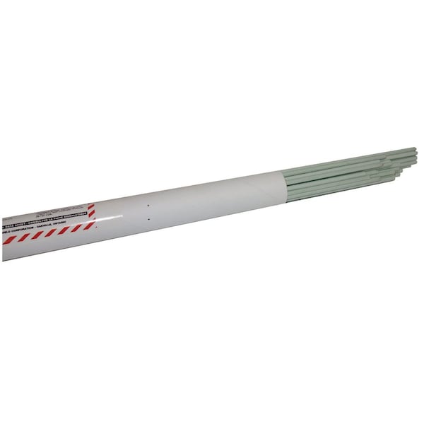 Powerweld Brazing Rod, Flux Coated Low Fuming Bare Bronze, RBCuZn-C, 3/32" x 36" FC332 - main